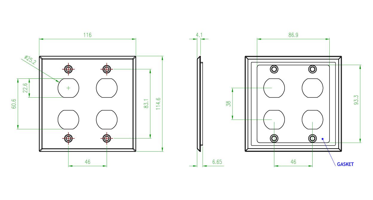 dimensions